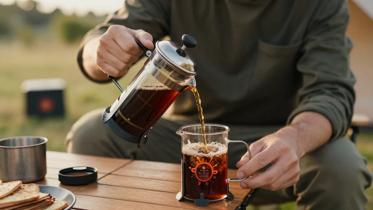 مجموعة القهوة بالضغط أنتاركتي