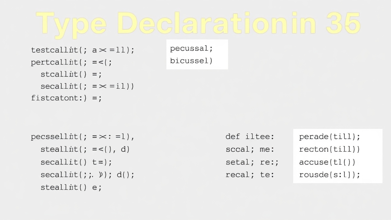 Visual example of type declarations in Python 3.6. Include code snippets showing variable declarations with types, function definitions with parameter and return types. Highlight the syntax like 'variable: str = value' and 'def function(parameter: type) -> return_type:'